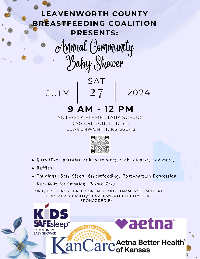 2024 Baby Shower Flyer